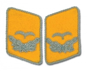 Luftwaffe Officer Collar Tabs - Leutnant